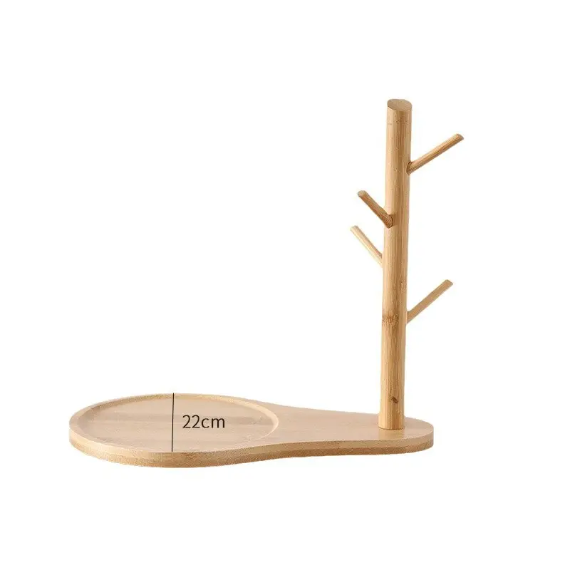 Wooden Gourd Tree Branch Holder for Home Decor - Image 13