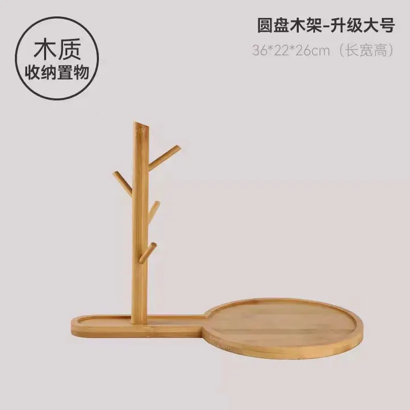 Wooden Gourd Tree Branch Holder for Home Decor - Image 4