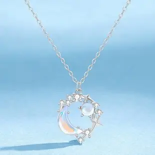 Double-sided Temperature Sensitive Four Leaf Clover Necklace — feature 23