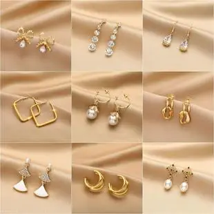 S925 Silver Pearl Earrings for Women Elegant Luxury — feature 18