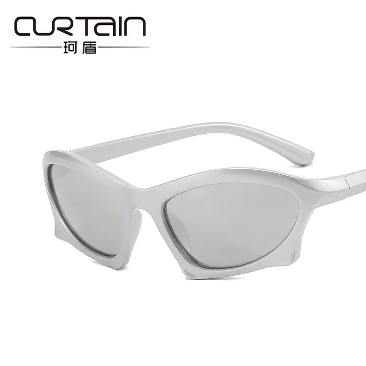 Irregular Black Sunglasses for Outdoor Sports 2022 - Image 9