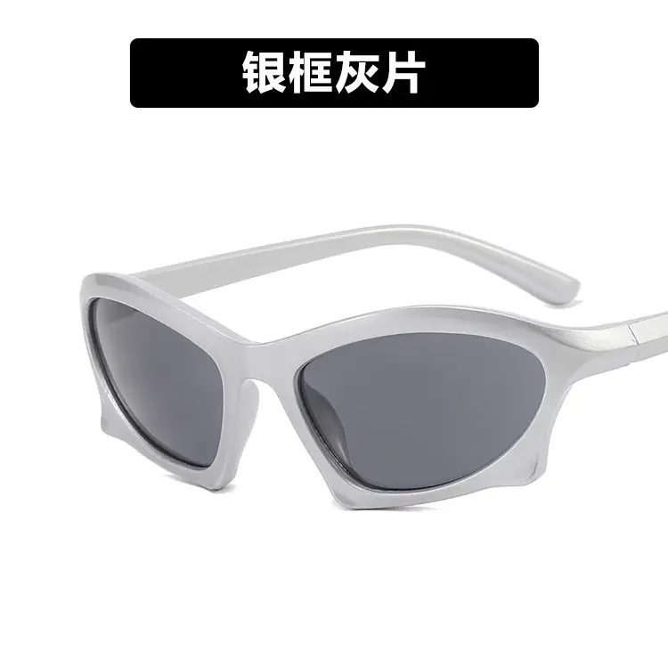 Irregular Black Sunglasses for Outdoor Sports 2022 - Image 2