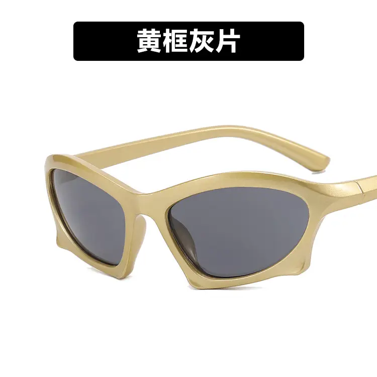 Irregular Black Sunglasses for Outdoor Sports 2022 - Image 4