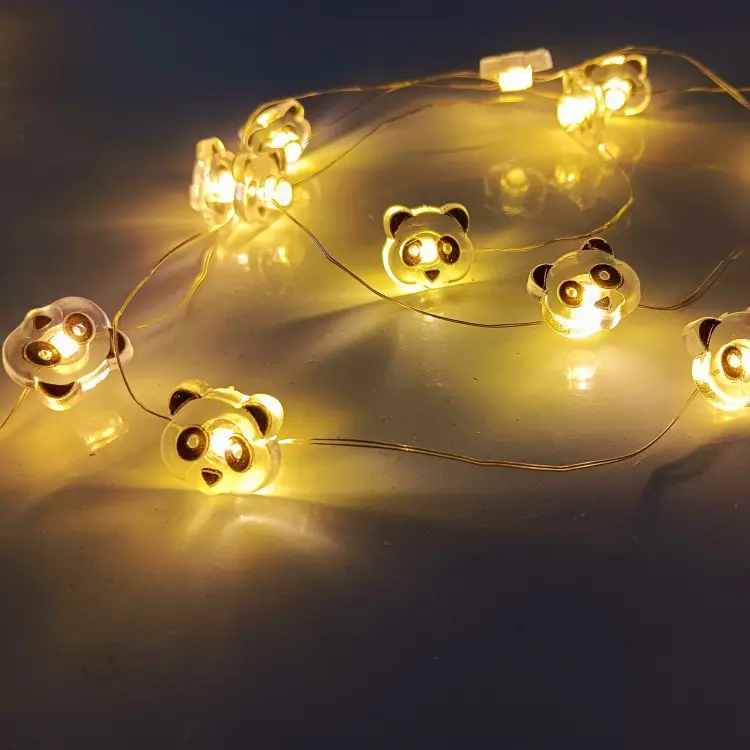 Copper String Lights Pink Cherry Blossom LED Decor - Image 3