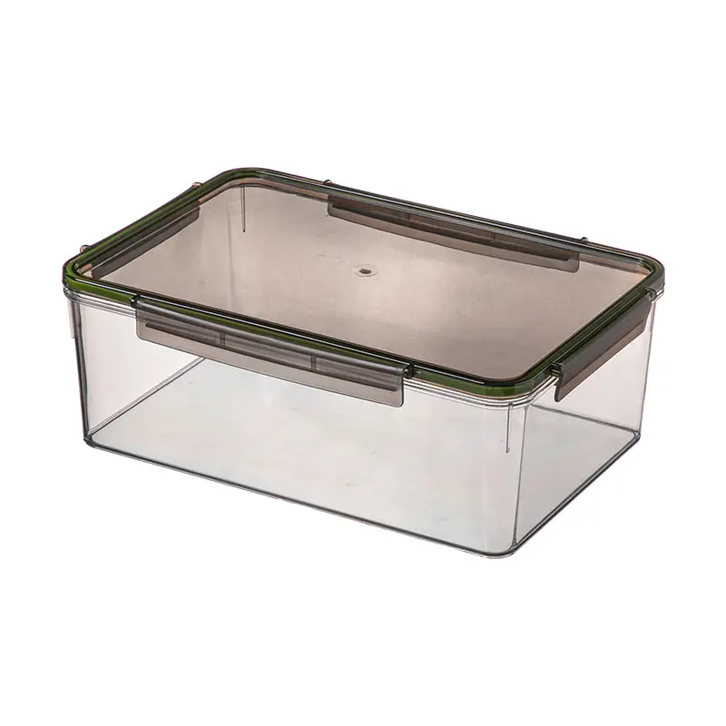 Transparent Plastic Pickle Storage Box for Refrigerator - Image 11
