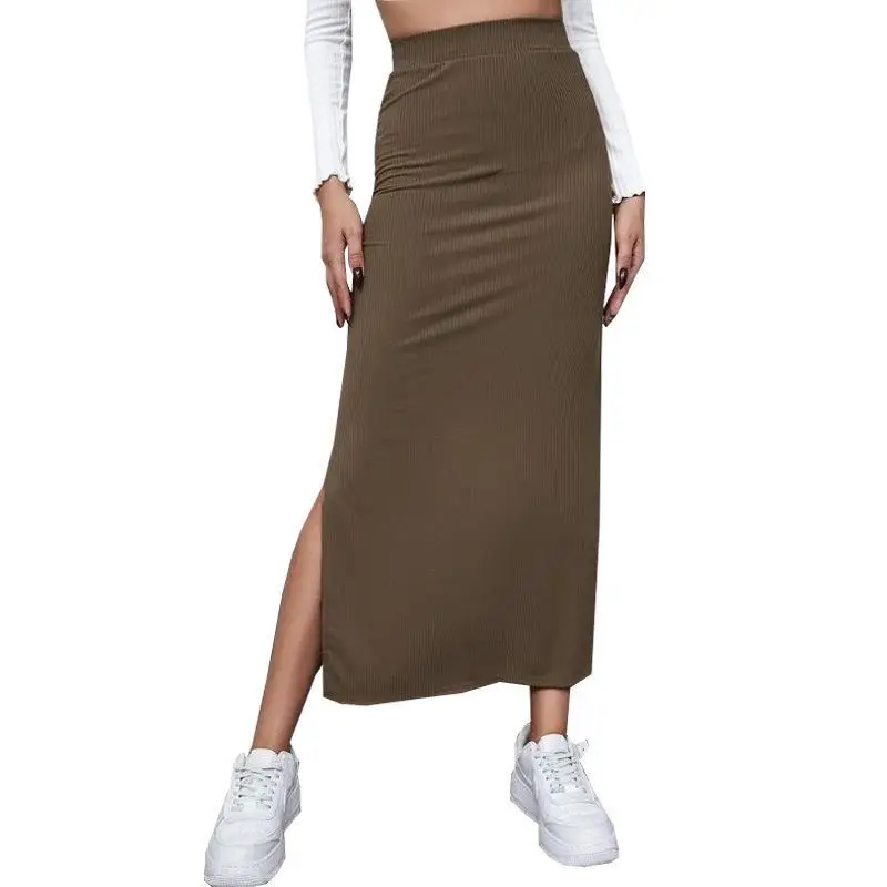 Women's Pure Color Skirt 2025 European American Export - Image 7