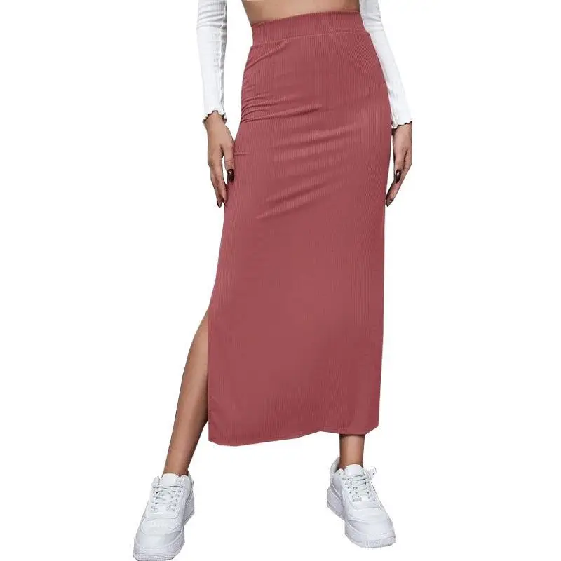 Women's Pure Color Skirt 2025 European American Export - Image 9