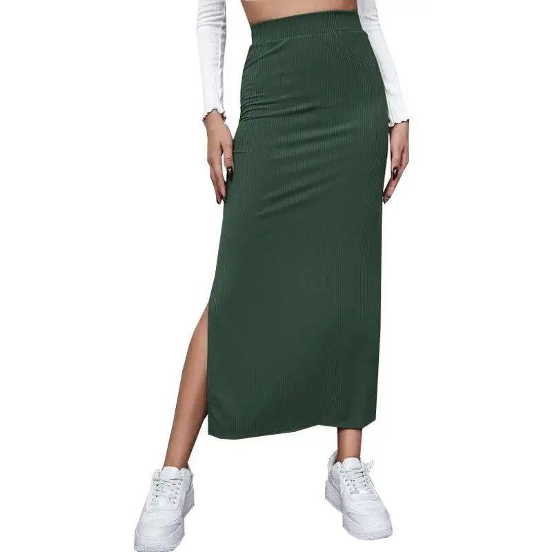 Women's Pure Color Skirt 2025 European American Export - Image 10