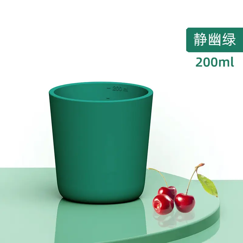 Soft Silicone Baby Drinking Cup 200ML Anti-Shatter - Image 8
