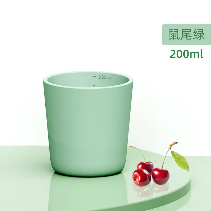 Soft Silicone Baby Drinking Cup 200ML Anti-Shatter - Image 2