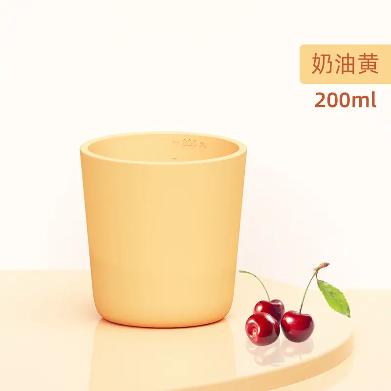 Soft Silicone Baby Drinking Cup 200ML Anti-Shatter - Image 4