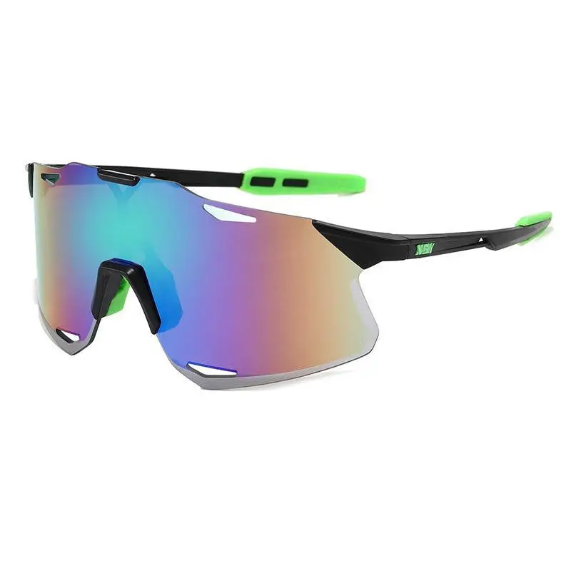 Men's Ultra-Light Rimless Sunglasses Blue Gradient - Image 2