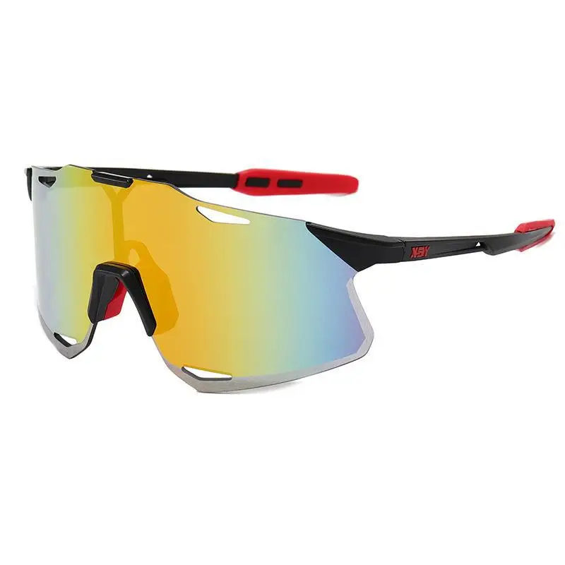 Men's Ultra-Light Rimless Sunglasses Blue Gradient - Image 3