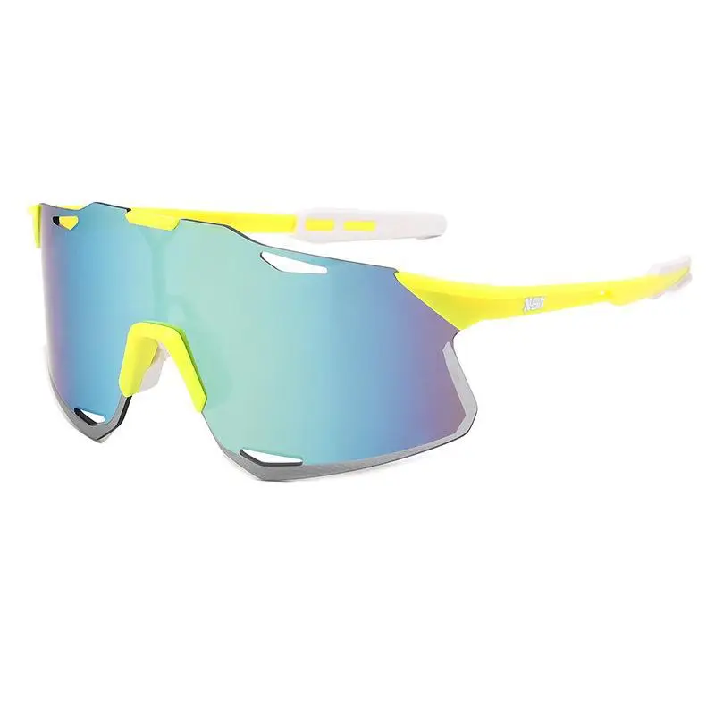 Men's Ultra-Light Rimless Sunglasses Blue Gradient - Image 4