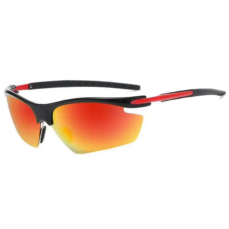 Women's Windproof Polarized Sunglasses Pink Lens - Image 4
