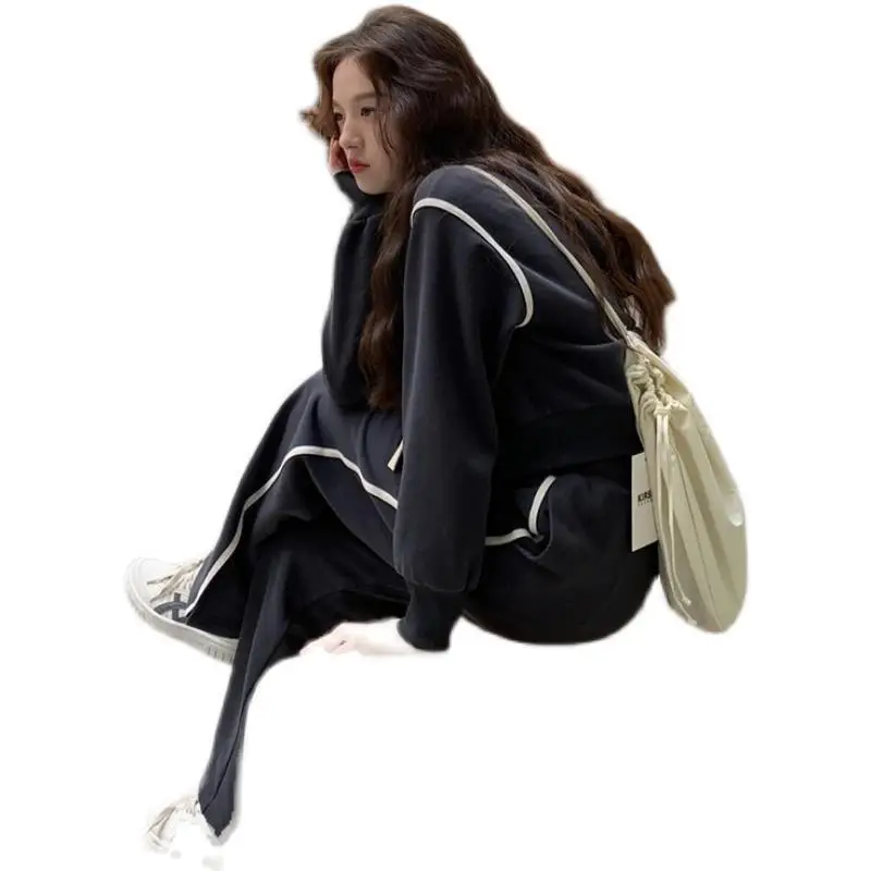 Women's Slim Fit Sweater Set Autumn Winter Salt Style