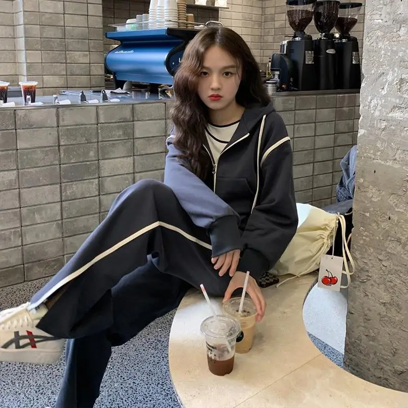 Women's Slim Fit Sweater Set Autumn Winter Salt Style — feature 7