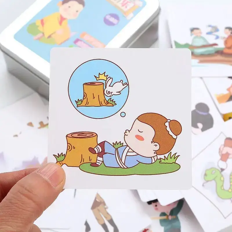 Chinese Idiom Guessing Cards for Kids Educational Game - Image 5