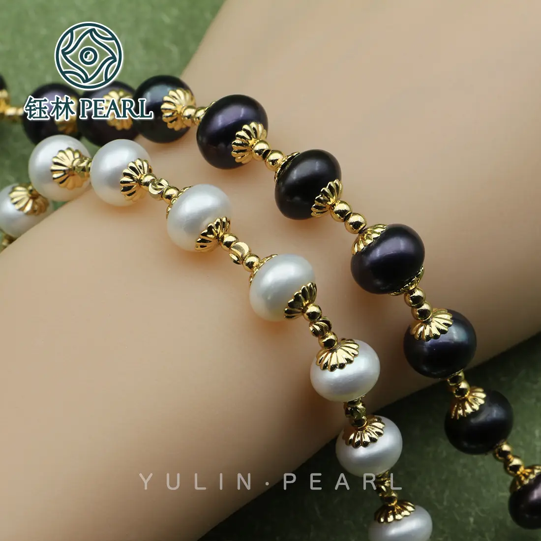 Elegant Pearl Bracelet for Women's Hepburn Extended Chain