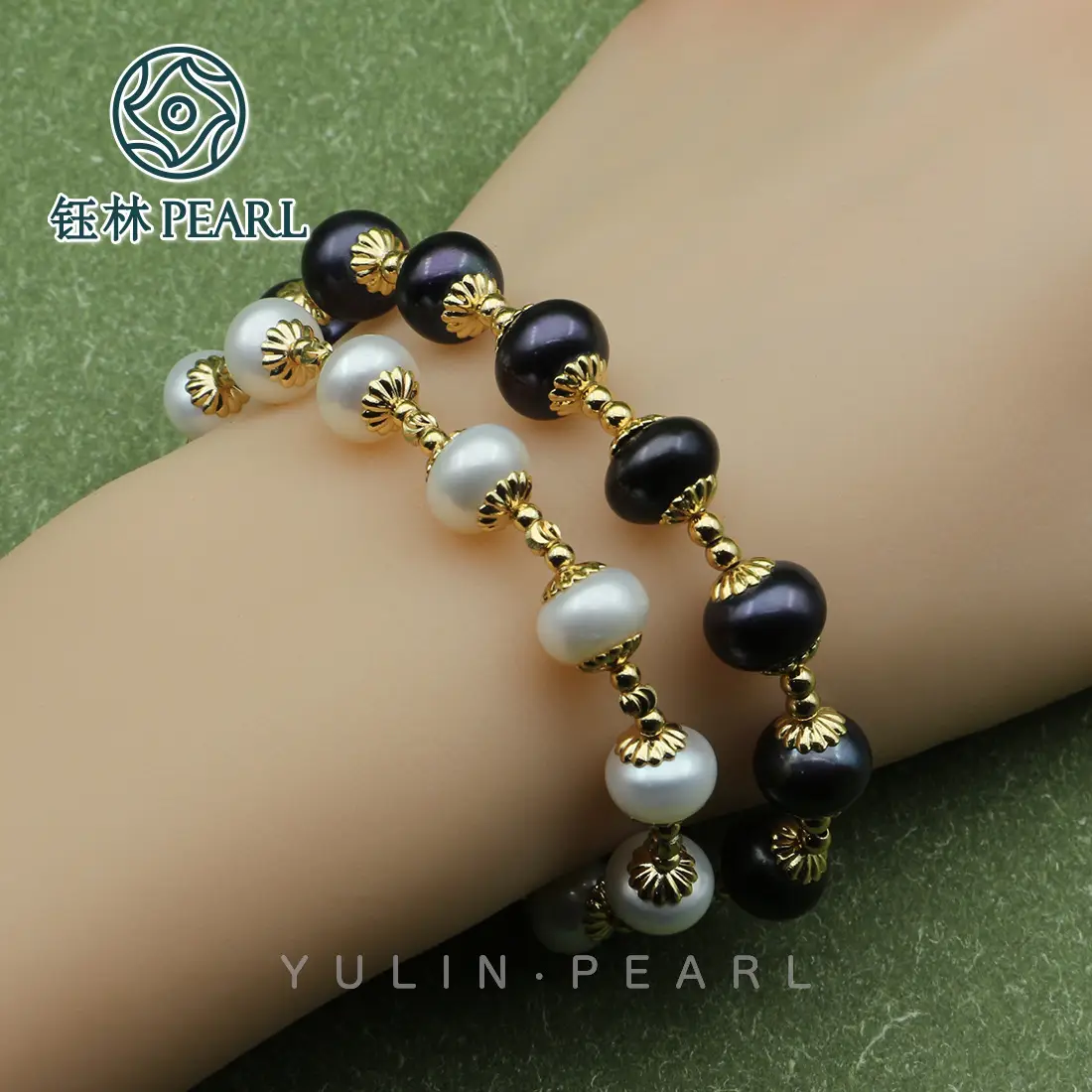 Elegant Pearl Bracelet for Women's Hepburn Extended Chain