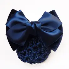 Black Bow Hairpin for Women with Net Bag — feature 15