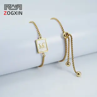 18K Golden Personality Ot Buckle Bracelet for Women — feature 1