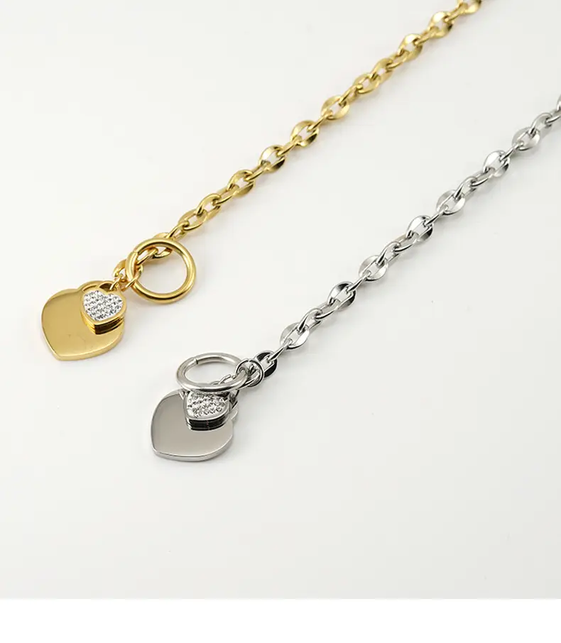 18K Golden Personality Ot Buckle Bracelet for Women — feature 23