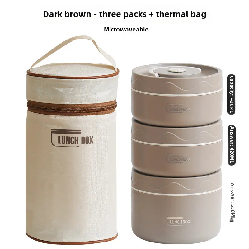 304 Stainless Steel Lunch Box Set for Students - Image 11