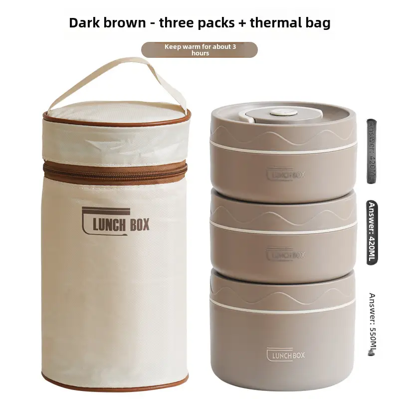 304 Stainless Steel Lunch Box Set for Students - Image 27