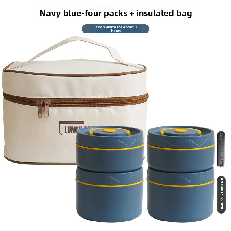 304 Stainless Steel Lunch Box Set for Students - Image 29