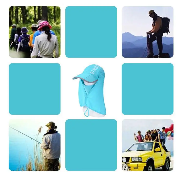 Foldable UV Protection Sun Hat for Men Women — feature 12
