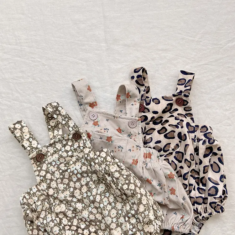 Baby Leopard Print Romper Set for Girls 2026 - Image 5