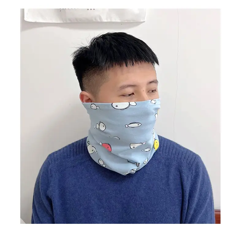 Double Layer Scarf Warm Windproof Outdoor Neck Protectors — feature 14
