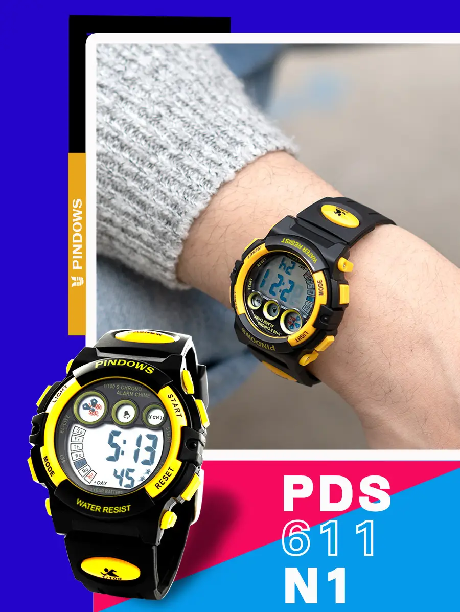 Waterproof Shockproof Alarm Clock for Girls Boys Students — feature 4