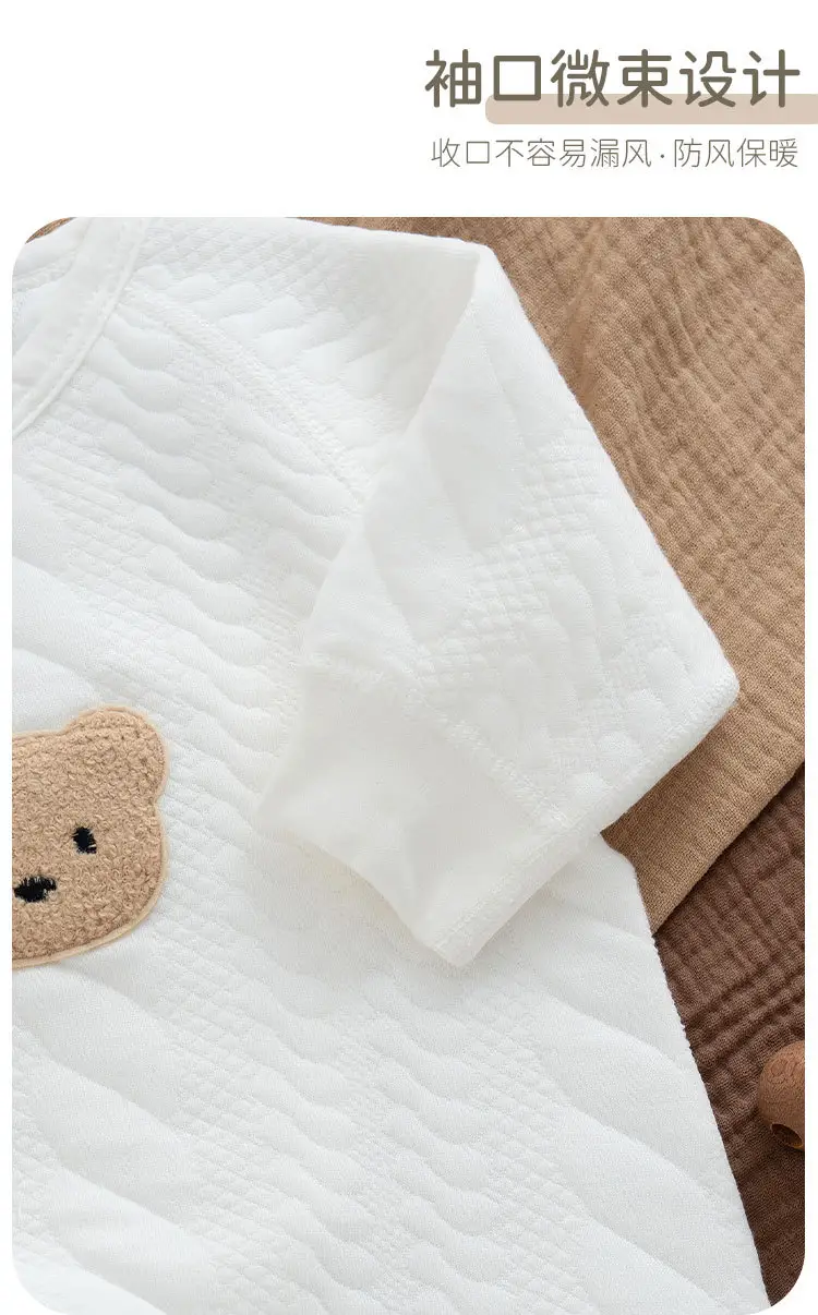 Baby White Daddy & Me Print Long Sleeve Romper — feature 6