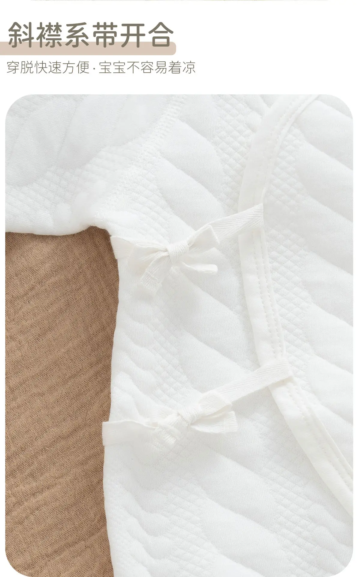 Baby White Daddy & Me Print Long Sleeve Romper — feature 8