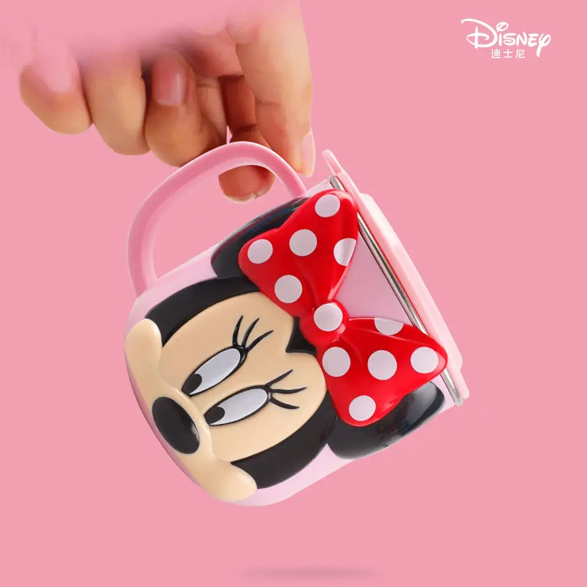 Disney Kids Water Cup with Lid Stainless Steel