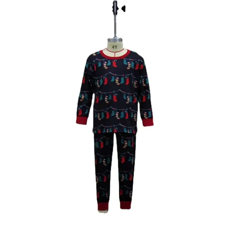 2025 Family Printed Pajamas Set for Kids & Adults