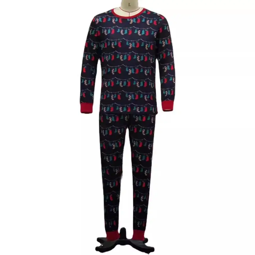 2025 Family Printed Pajamas Set for Kids & Adults
