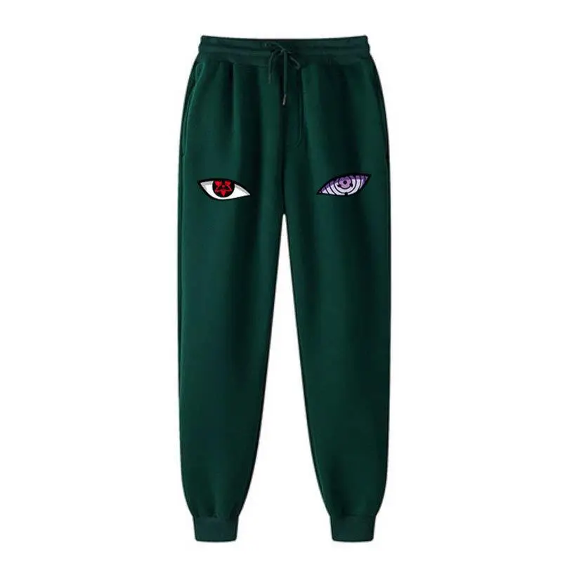 Naruto Men Velvet Pants with Eye Logo - Image 12