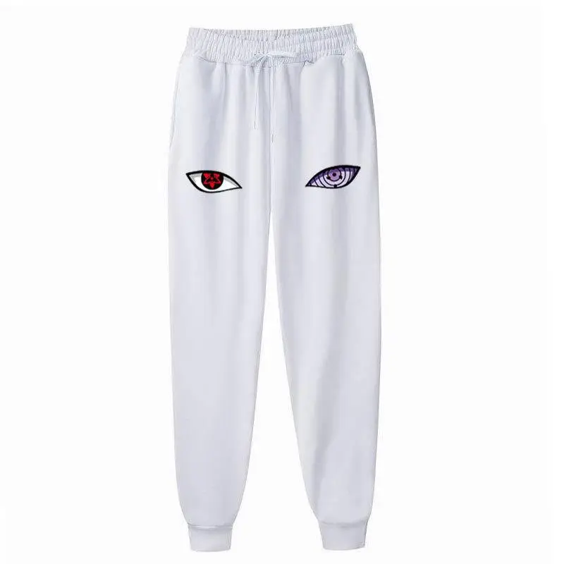 Naruto Men Velvet Pants with Eye Logo - Image 13