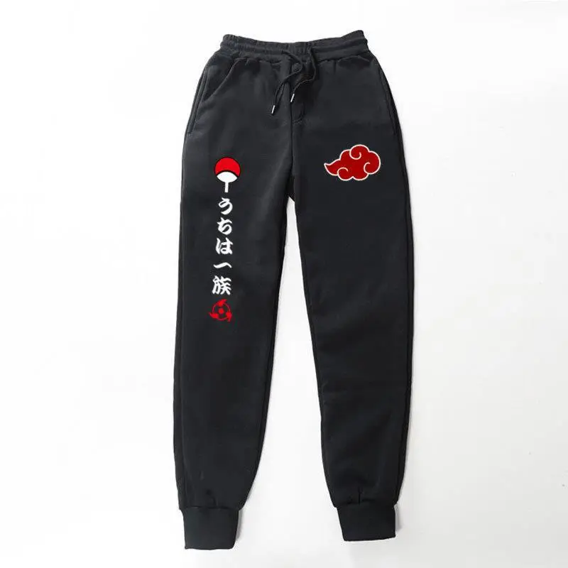 Naruto Men Velvet Pants with Eye Logo - Image 28