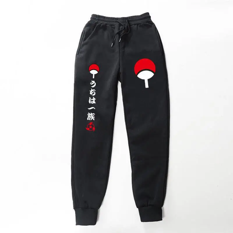 Naruto Men Velvet Pants with Eye Logo - Image 30
