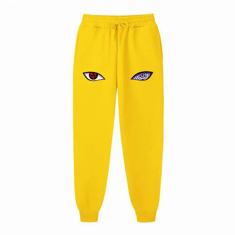 Naruto Men Velvet Pants with Eye Logo - Image 5