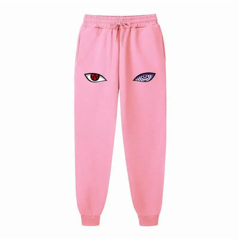 Naruto Men Velvet Pants with Eye Logo - Image 8