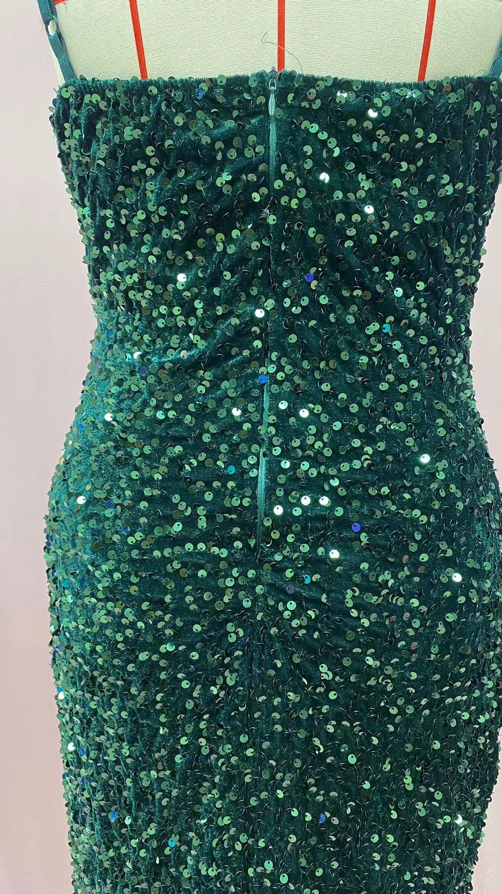 Women Sexy Sequin Split Dress Red European American — feature 20