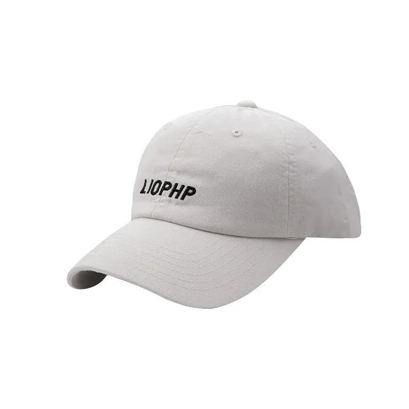 Women Embroidered Duck Tongue Hat Autumn Beige - Image 7