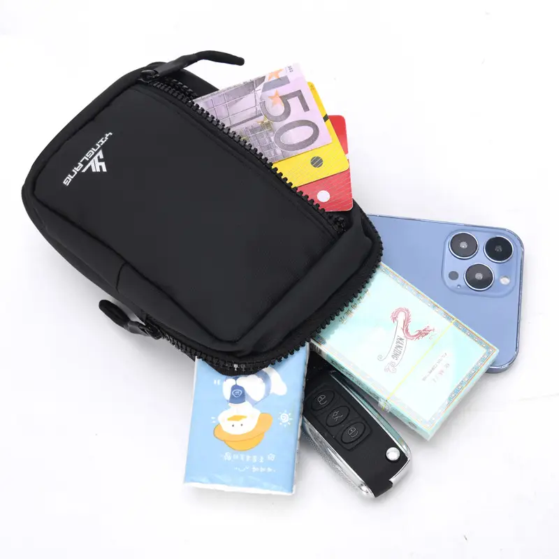 Men Sports Chest Bag Japanese Korean Style Crossbody Mobile Phone Bag - Image 12