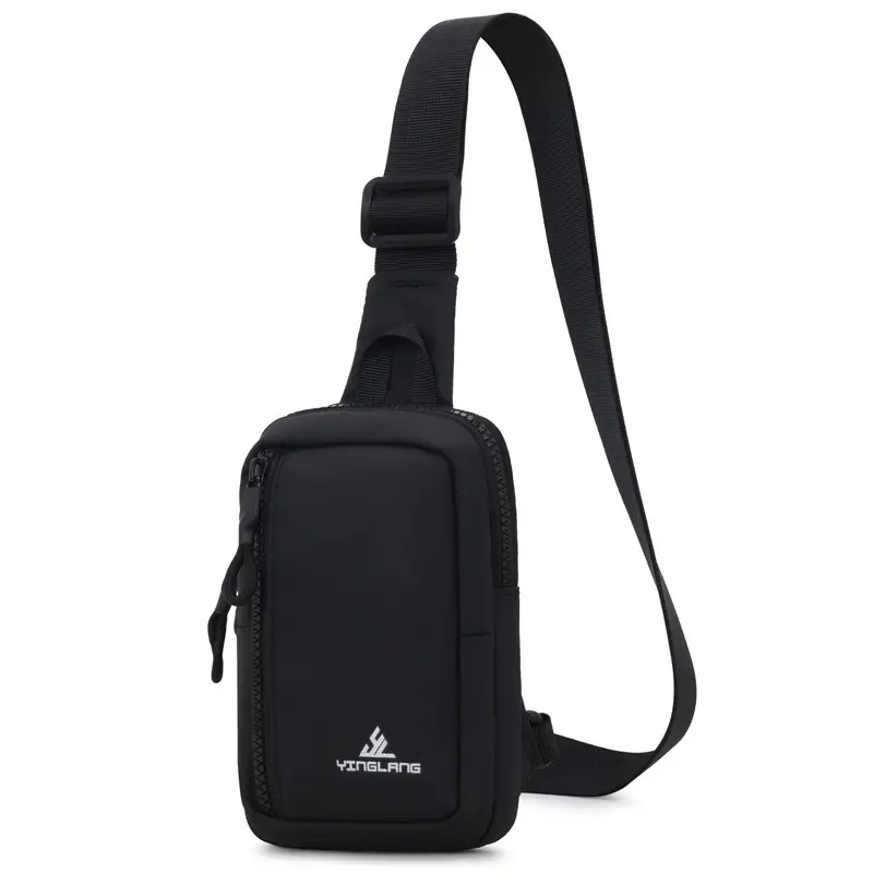 Men Sports Chest Bag Japanese Korean Style Crossbody Mobile Phone Bag - Image 13