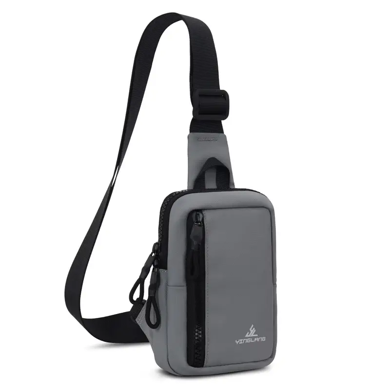 Men Sports Chest Bag Japanese Korean Style Crossbody Mobile Phone Bag - Image 2